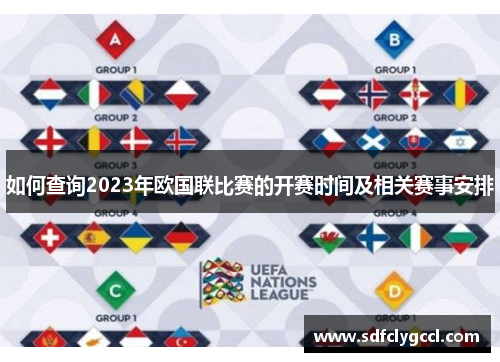 如何查询2023年欧国联比赛的开赛时间及相关赛事安排